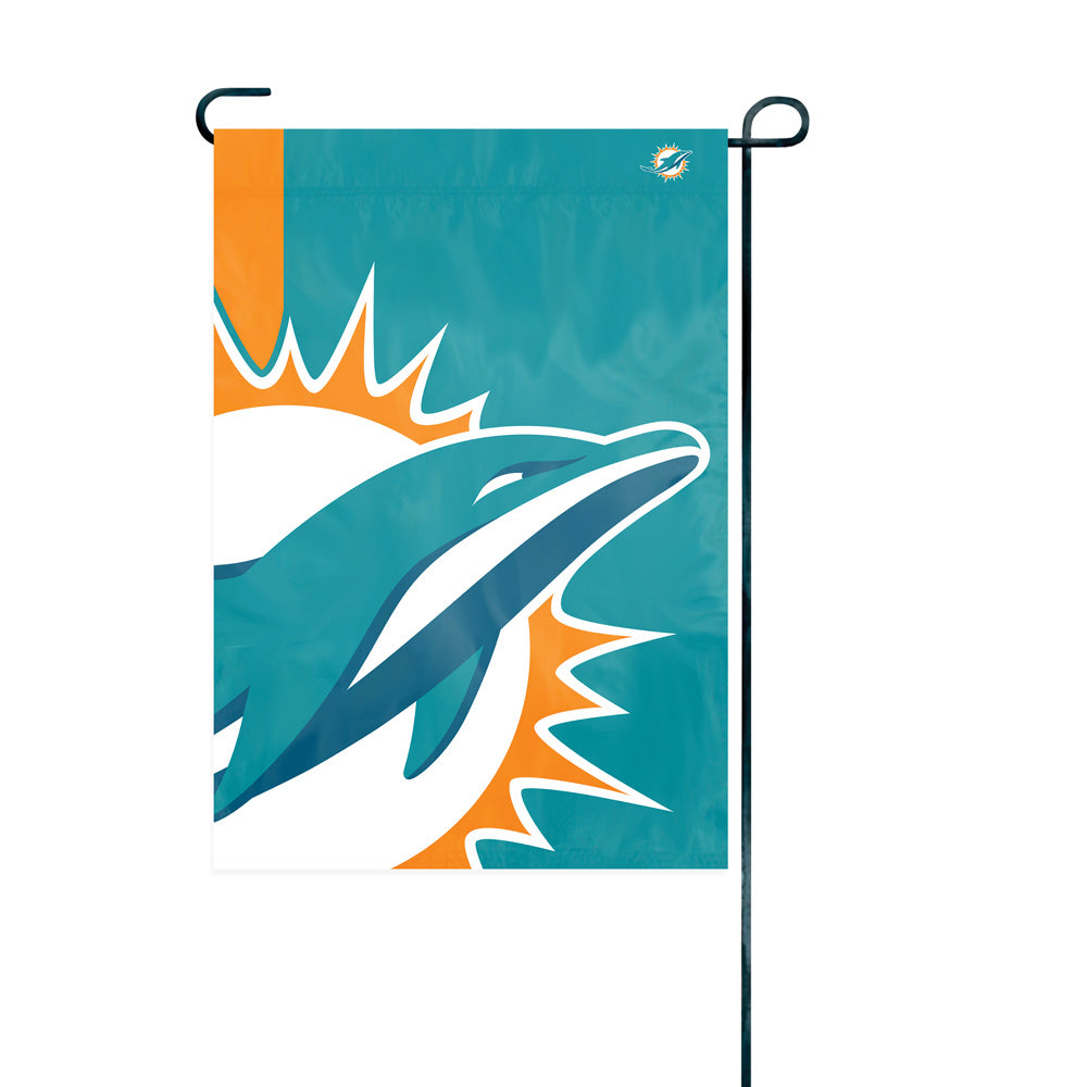 miami dolphins garden flag