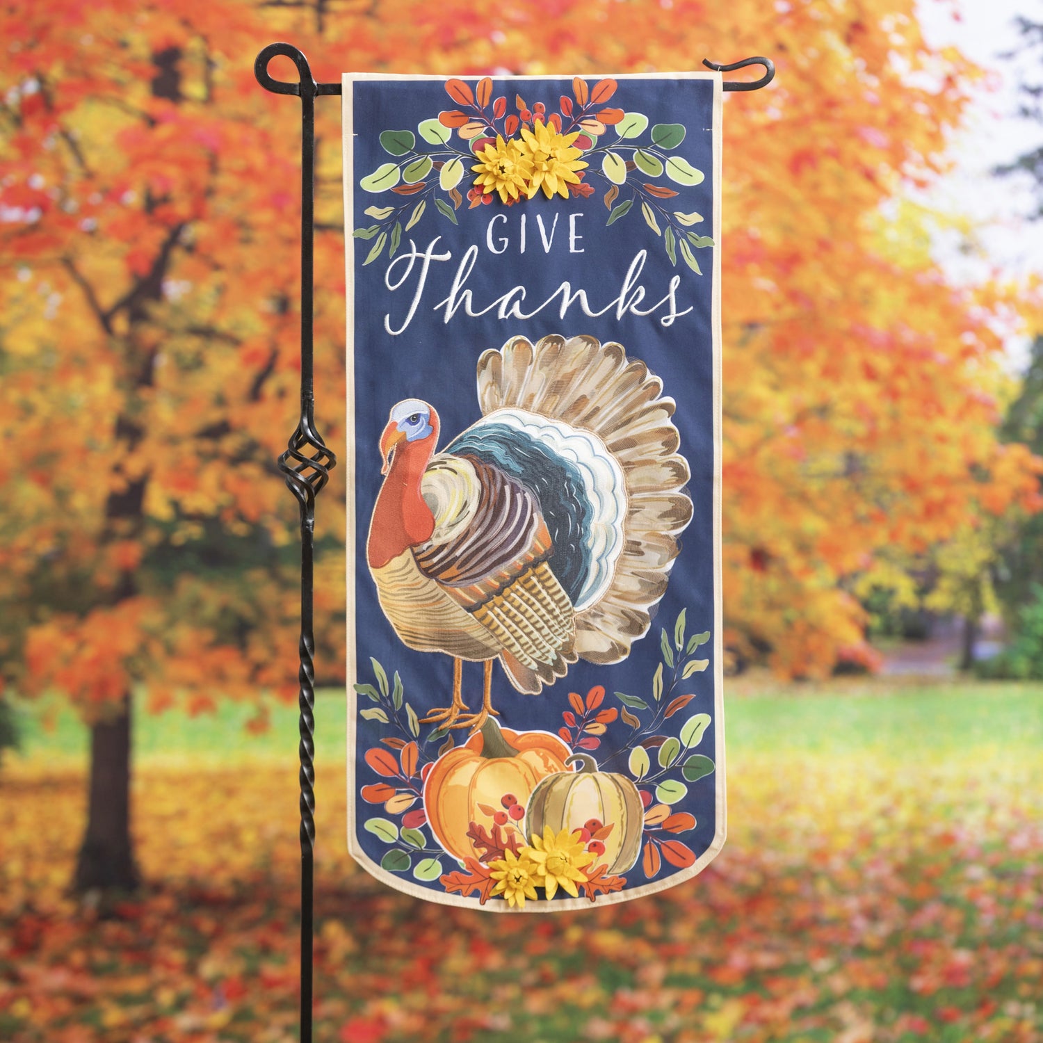 Thanksgiving Garden Flags