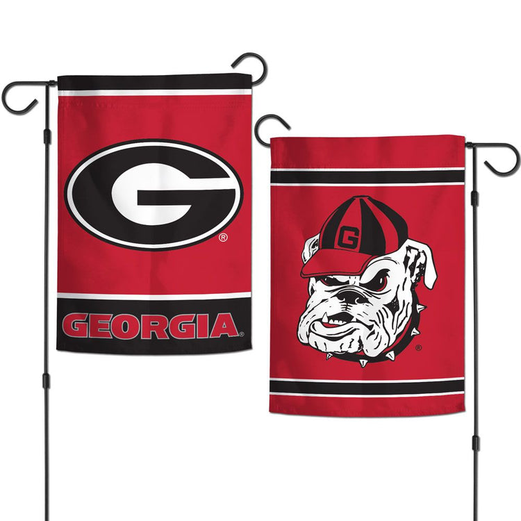 12.5"x18" University of Georgia Bulldogs 2-Sided Garden Flag