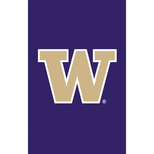 University of Washington Huskies Garden Flag