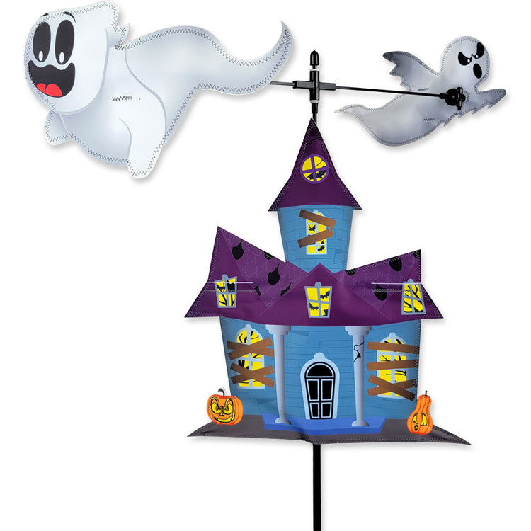 Ghostly Haunted House Carousel Spinner