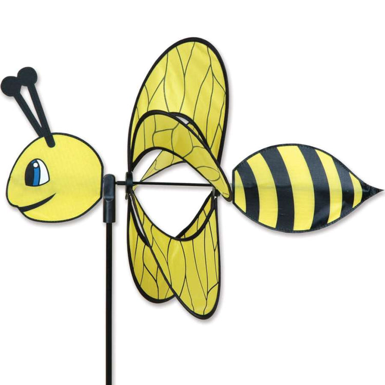 Bee Whirligig Yard Art Spinner