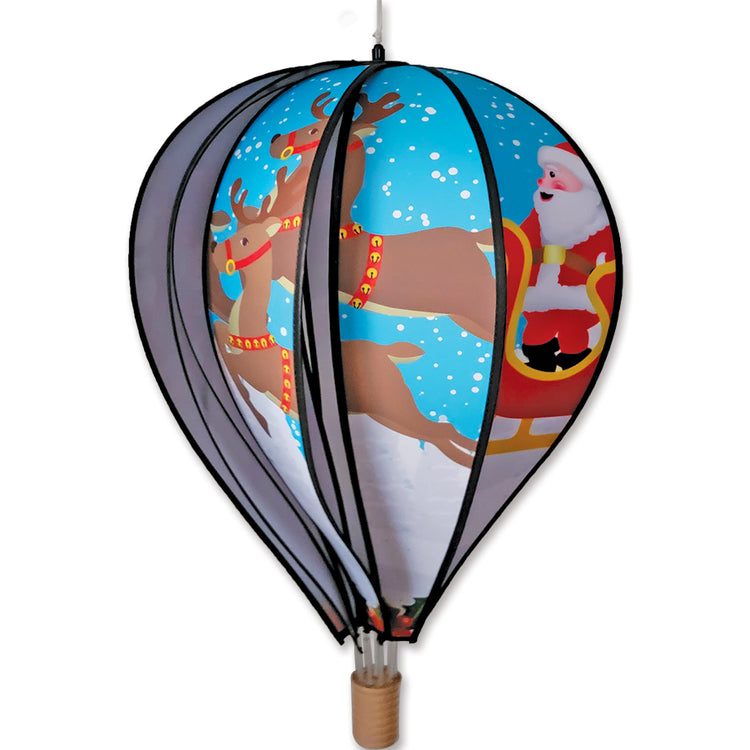 Santa Claus Hot Air Balloon; 22"L x 15"OD