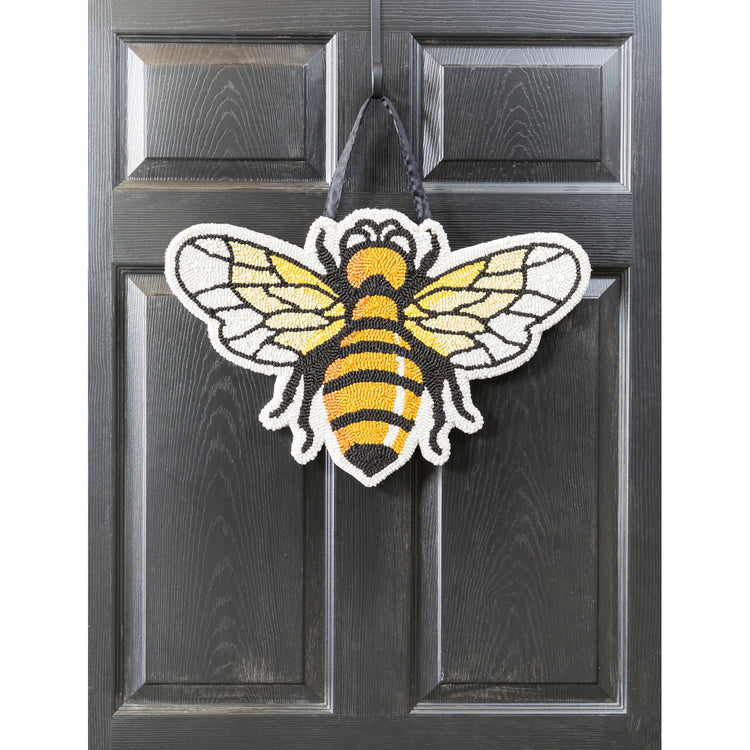 Buzzing Bee Door Decor Hanger