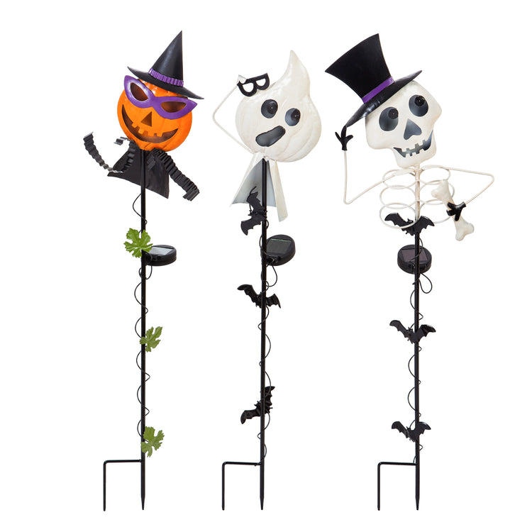 Halloween Skeleton Solar Stake