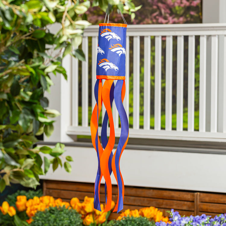 40" Denver Broncos Windsock