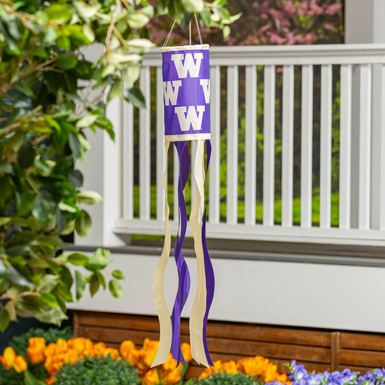 40" University of Washington Huskies Windsock