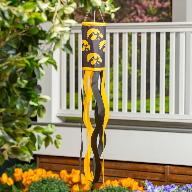 40" University of Iowa Hawkeyes Windsock