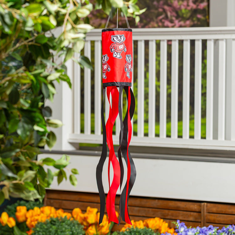 40" University of Wisconsin Badgers Windsock