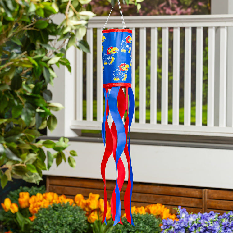 40" University of Kansas Jayhawks Windsock