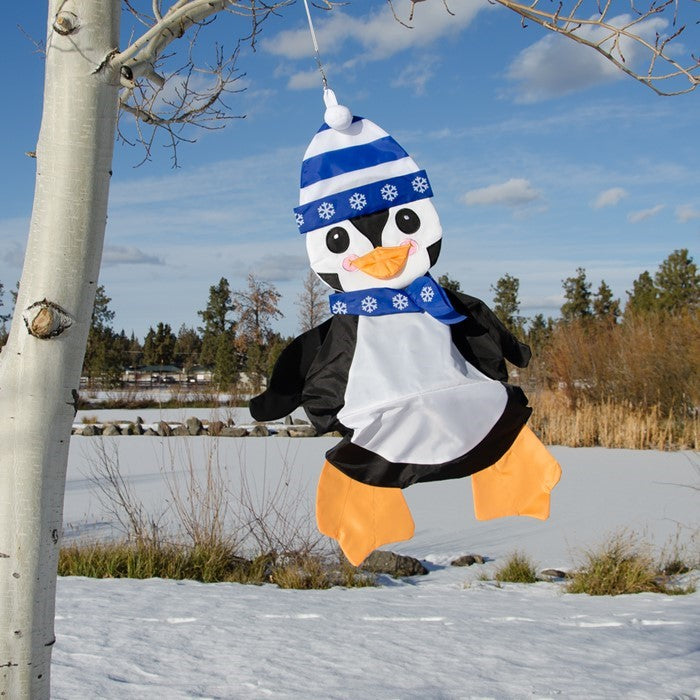 Winter Penguin Wind Friend Windsock