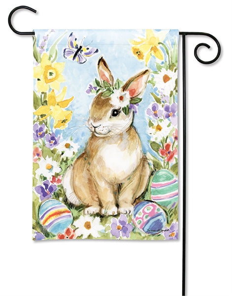 Easter Visit Garden Flag