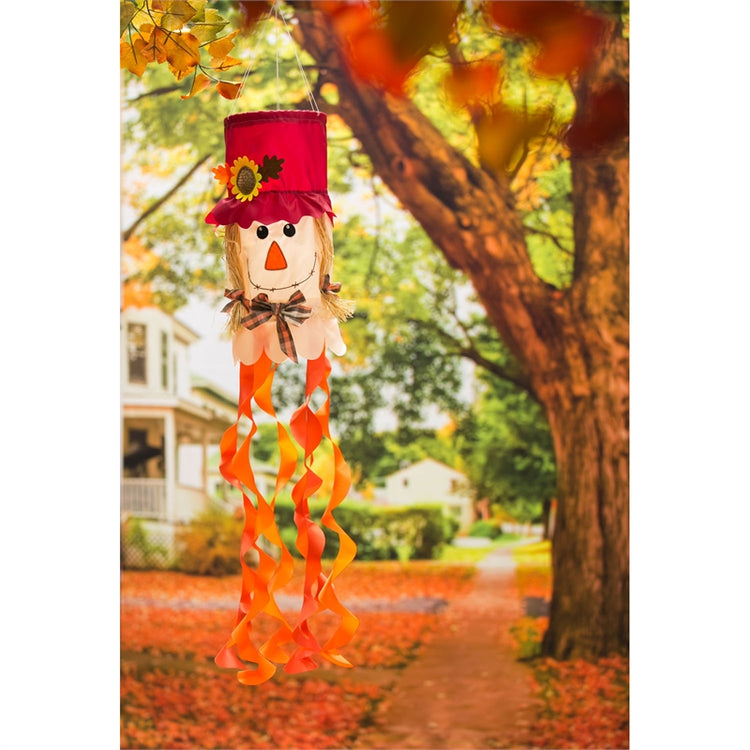 Mrs.Scarecrow Fall Windsock