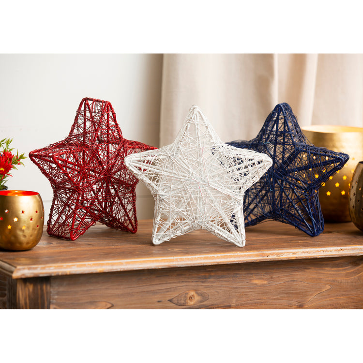 Metal Star Table Decor - Available in Three Colors