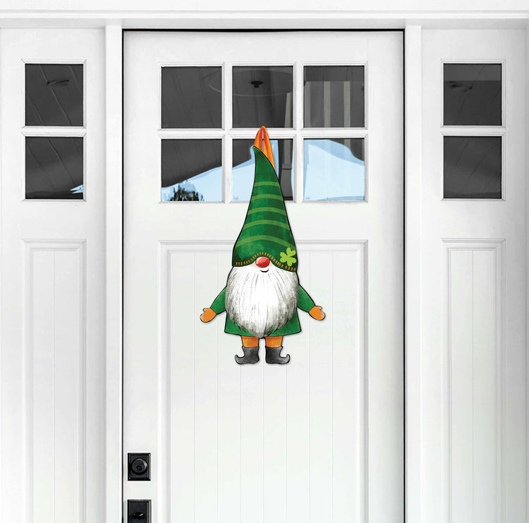 Wearing of the Green Door Decor; PVC 22.25"Lx14.25"W