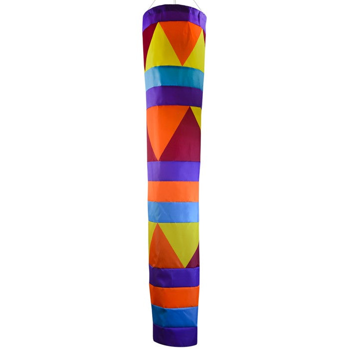 Aztec Geometric Arrow Cone Style Windsock